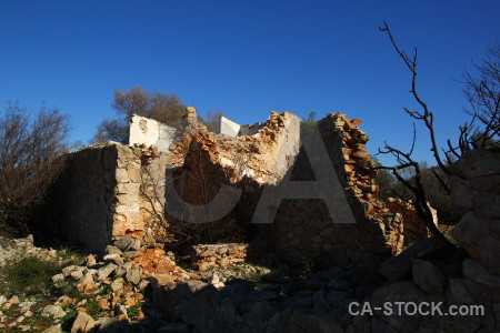 Europe javea blue stone spain.