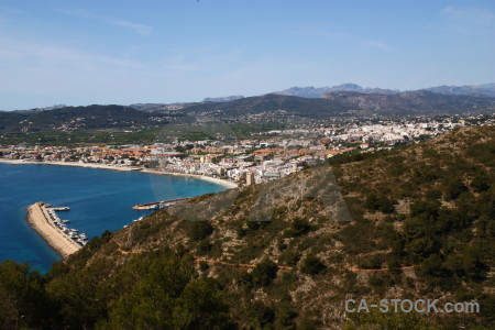 Europe javea spain blue.