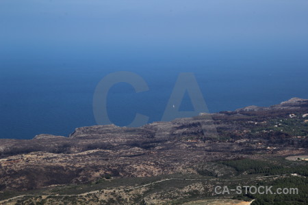 Europe javea spain coast montgo climb.