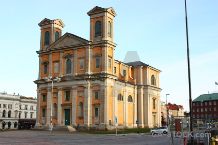 Europe karlskrona building sweden church.