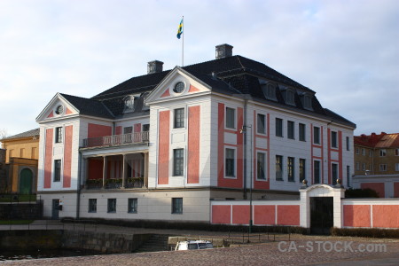 Europe karlskrona sweden white building.