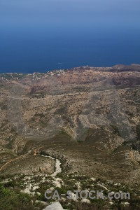 Europe la plana montgo climb javea coast.