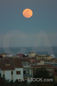 Europe moon javea spain.