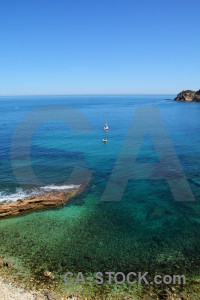 Europe sea green spain blue.