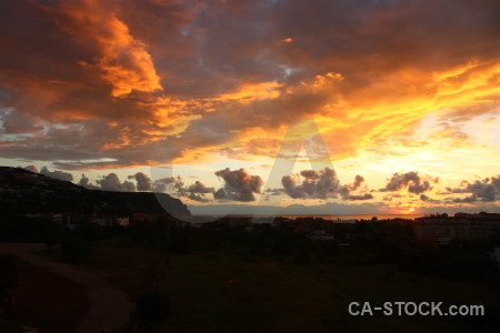 Europe sky spain javea sunset.