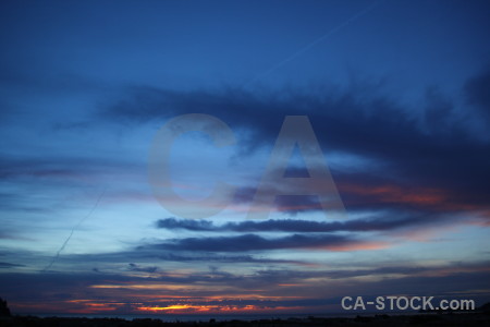 Europe spain cloud sunset javea.