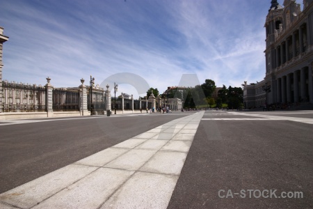 Europe spain royal palace madrid.