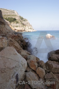 Europe spain sea water wave.