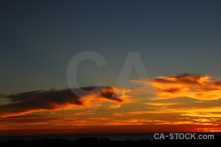 Europe sunset sky cloud javea.