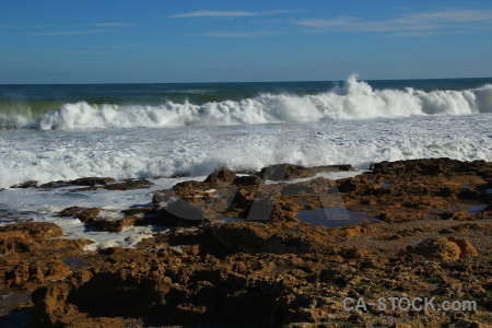 Europe wave javea sea spain.