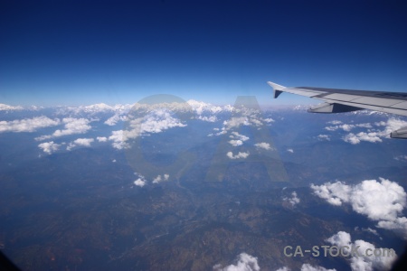 Everest aerial mountain asia south.