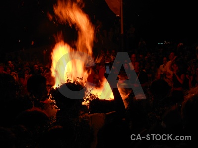 Fire javea person flame fiesta.