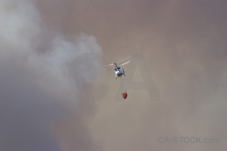 Firefighting montgo fire smoke spain europe.