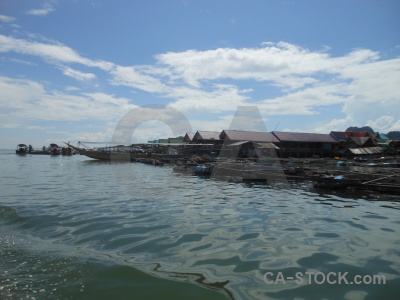 Floating sky asia koh panyee thailand.