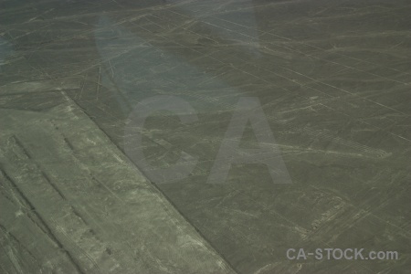 Flying unesco aerial nazca lines.