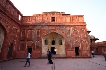 Fort monument archway palace india.