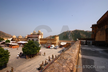 Fort sky amber india courtyard.