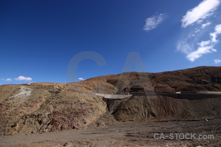 Friendship highway cloud himalayan plateau desert.