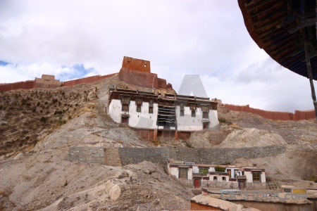 Friendship highway gyantse building east asia altitude.