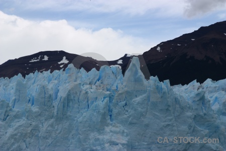 Glacier argentina south america perito moreno cloud.