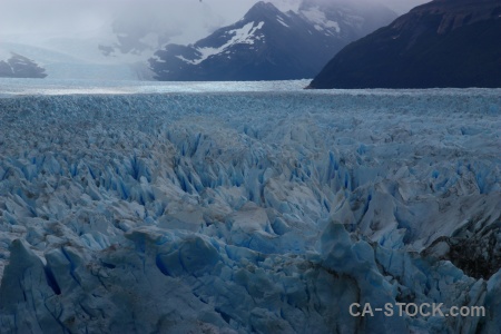 Glacier mountain argentina south america terminus.