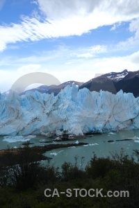 Glacier patagonia ice terminus cloud.