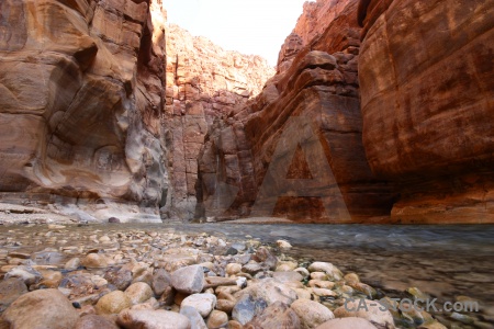 Gorge wadi water arnon river.