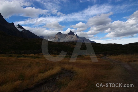 Grass circuit trek day 4 patagonia mountain.