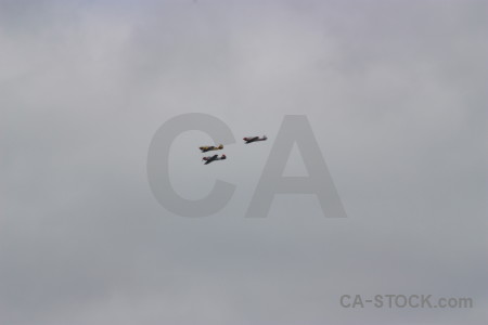 Gray airplane.
