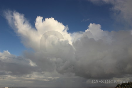 Gray blue sky cloud.