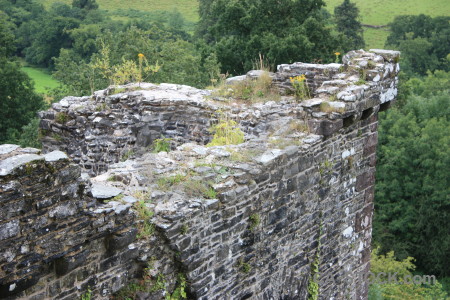 Green building castle.