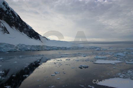 Gunnel channel ice adelaide island day 6 mountain.