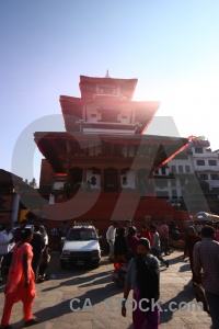 Hanuman nepal buddhist building kathmandu.