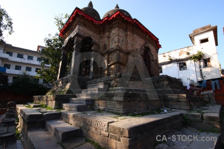 Hanuman unesco temple kathmandu wood.