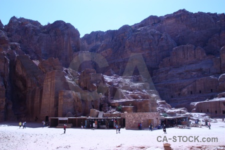 Historic petra archaeological asia unesco.