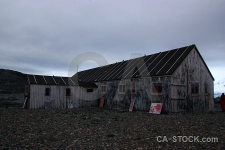 Horseshoe base british stone island research station.