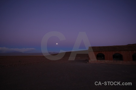 Huayllajara altitude landscape mountain moon.