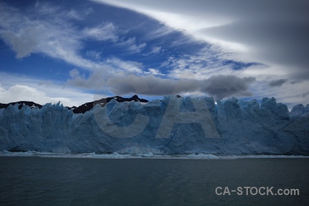 Ice lake argentino lago south america sky.