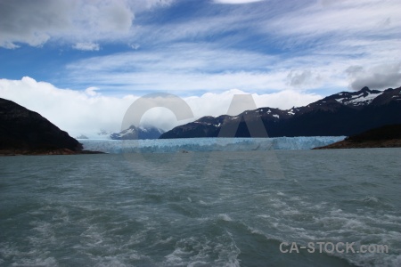 Ice mountain argentina cloud lago argentino.