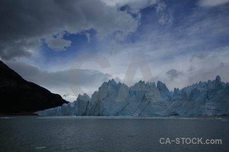 Ice south america lago argentino glacier lake.