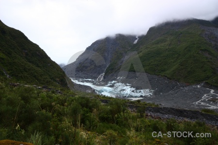 Ice water mountain glacier fox.