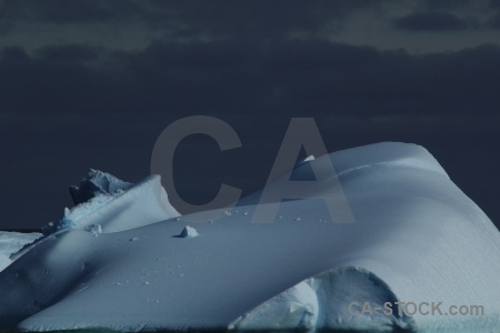 Iceberg sky ice cloud south pole.