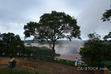 Iguacu falls sky south america brazil water.