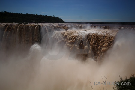 Iguassu falls argentina water unesco waterfall.