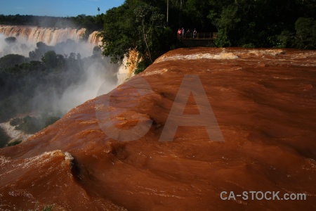 Iguassu falls river iguazu unesco tree.