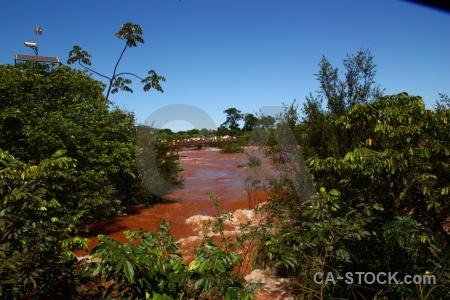 Iguazu river argentina unesco sky iguacu falls.