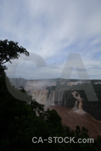 Iguazu river iguazu falls waterfall unesco water.