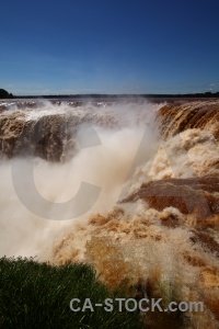 Iguazu river water unesco argentina iguassu falls.