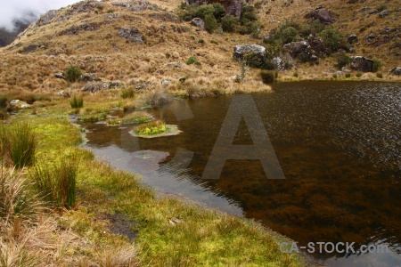 Inca altitude inca trail water lake.