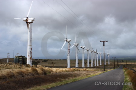 Industry building wind turbine.